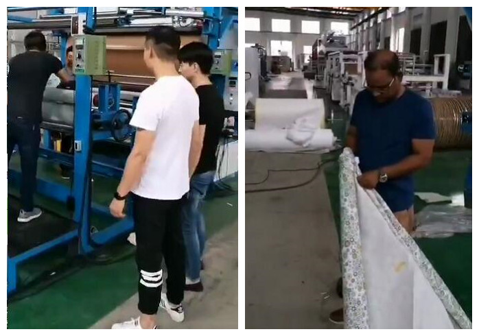 孟加拉國(guó)客戶來我公司驗(yàn)機(jī)